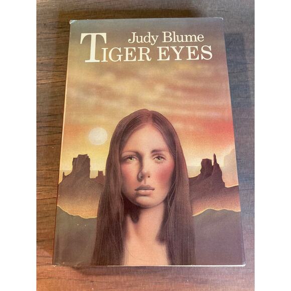 Vintage 80s Tiger Eyes | Judy Blume | Hardcover | 1st Ed., 2nd Printing | 1981 - Picture 1 of 6